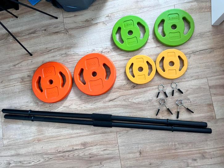 Tunturi set, Sport en Fitness, Fitnessmaterialen, Zo goed als nieuw, Ophalen