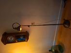 vintage retro vloerlamp, Huis en Inrichting, Lampen | Vloerlampen, Ophalen, 100 tot 150 cm, Zo goed als nieuw, Metaal