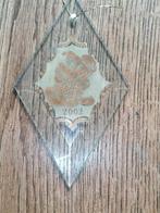 2002 glazen kersthanger Mickey en Minnie Mouse, Verzamelen, Disney, Ophalen of Verzenden, Mickey Mouse, Zo goed als nieuw, Overige typen