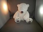 happy horse beer ijsbeer polar wit harig en bruin velours, Ophalen of Verzenden, Nieuw, Beer