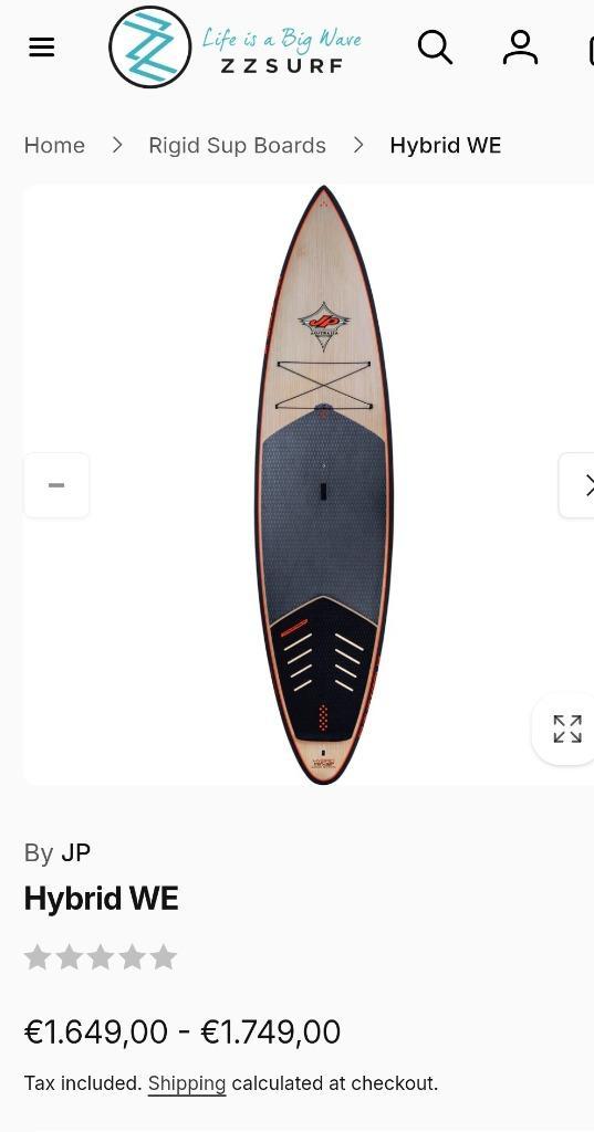 SUP JP Australia Hybrid Wood edition 11,6x32, Watersport en Boten, Suppen, Nieuw, SUP-boards, Ophalen