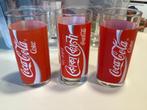 3 Coca Cola glazen, jaren ‘90, Ophalen of Verzenden, Zo goed als nieuw, Gebruiksvoorwerp