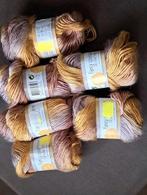 Fancy Garen - 6 bollen met mooi kleurverloop, Ophalen of Verzenden, Nieuw, Breien of Haken, Wol of Garen