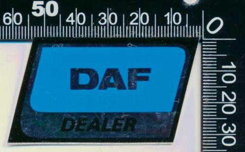 Sticker: Daf - Dealer, Verzamelen, Stickers, Zo goed als nieuw, Bedrijf of Vereniging, Verzenden