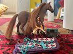 Schleich Paard met Ruiter & Accessoires, Ophalen of Verzenden, Zo goed als nieuw, Jongen of Meisje