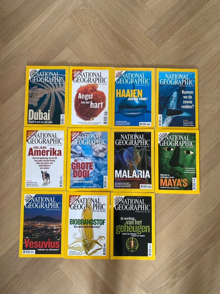 National Geographic Jaargang 2007, Ophalen of Verzenden, Gelezen, Wetenschap en Natuur