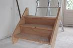 houten trap, drie treden, Doe-het-zelf en Verbouw, Ladders en Trappen, Ophalen, Gebruikt, Minder dan 2 meter