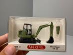 Wiking minibagger HR18 groen 065805, Ophalen of Verzenden, Gebruikt, Hijskraan, Tractor of Landbouw, Wiking