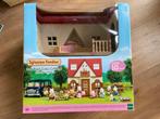 Sylvanian Families Red Roof Cottage Starter Home, mist bank, Ophalen of Verzenden, Zo goed als nieuw, Poppenhuis