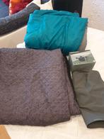 Complete Kampeerset – Slaapzak XL Plaid Opblaaskussen & Pomp, Caravans en Kamperen, Kampeeraccessoires, Ophalen of Verzenden, Zo goed als nieuw