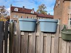 Bloembakken balkon of schutting, Tuin en Terras, Bloembakken en Plantenbakken, Ophalen, Kunststof, Minder dan 30 cm, Balkon