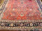 origineel Antiek Amerikaans handgeknoopt sarouk tapijt.., Gebruikt, ., 200 cm of meer, Ophalen of Verzenden