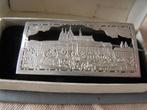 Antieke broche van kasteel Praag zilver in origineel doosje, Ophalen of Verzenden, Zilver, Broche