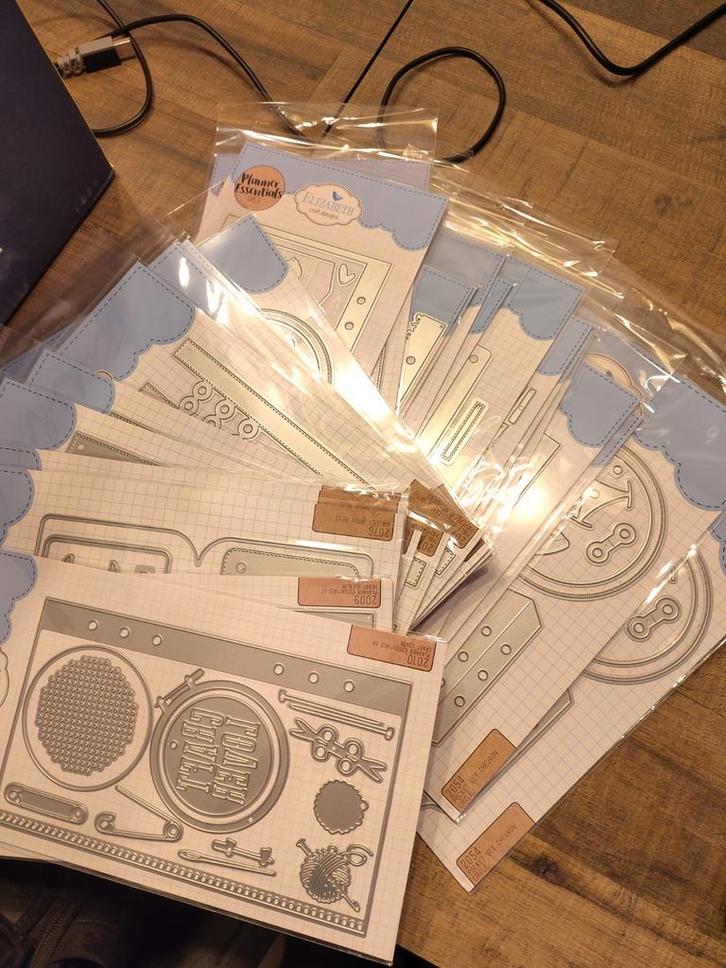 Elisabeth Craft Design (ECD) Planner Essentials Dies, Hobby en Vrije tijd, Scrapbooking, Nieuw, Frame of Mal, Overige merken, Ophalen of Verzenden