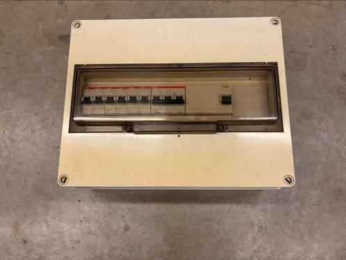 Groepenkast ABB 3 fase krachtstroom met deksel, Doe-het-zelf en Verbouw, Elektra en Kabels, Gebruikt, Overige typen, Ophalen of Verzenden