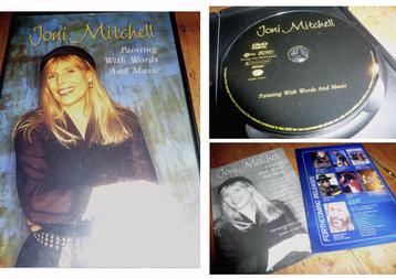 Joni Mitchel DVD 1998 Painting with Words & Music beschikbaar voor biedingen