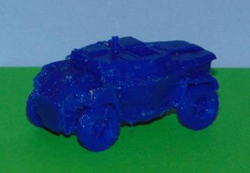 Britse Humber Scout pantserwagen - 3D-print in div. schalen beschikbaar voor biedingen