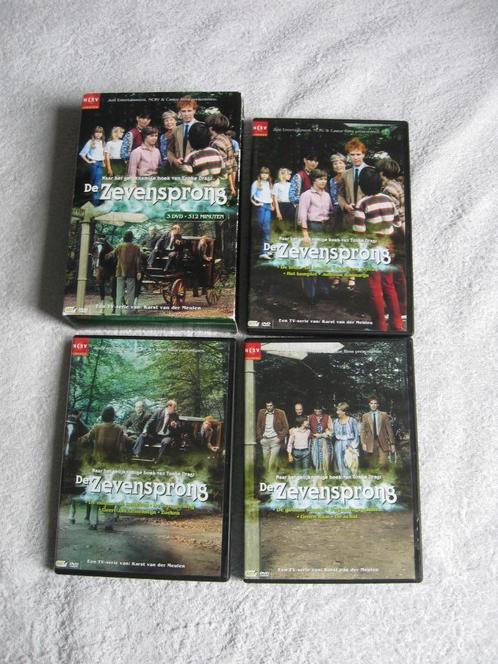3DVD (312 min.) De Zevensprong naar het boek van Tonke Dragt, Cd's en Dvd's, Dvd's | Kinderen en Jeugd, Zo goed als nieuw, Avontuur