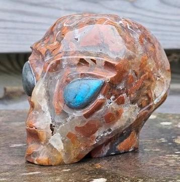 Super toffe alien van Indonesische agaat  beschikbaar voor biedingen