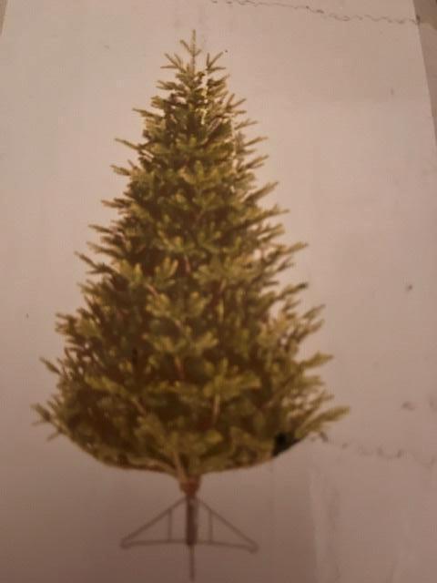 Black Box halve muur kerstoom 185 cm, Diversen, Kerst, Zo goed als nieuw, Ophalen