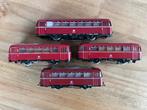Märklin 3016 Railbus DB BR VT 95 + 3x 995 bijwagens, Wisselstroom, Ophalen of Verzenden, Analoog, Märklin
