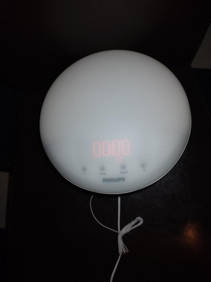 Philips Wake-Up Light HF3510 daglicht wekker in goede staat, Witgoed en Apparatuur, Wekkers, Gebruikt, Digitaal, Ophalen