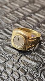 Mooie Mercedes 14k gouden ring