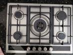 Siemens inbouw gasfornhuis 5 pits met wokbrander, Ophalen, Gebruikt, Inbouw, Gas