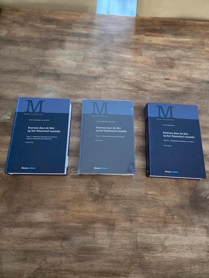 Boom Masterreeks Wft - Deel 1, 2, 3, Boeken, Studieboeken en Cursussen, Nieuw, HBO, Gamma, Ophalen of Verzenden