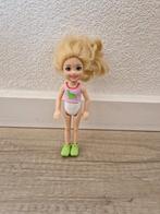 Barbie mattel pop Chelsea blond popje dinosaurus, Kinderen en Baby's, Speelgoed | Poppen, Zo goed als nieuw, Verzenden, Barbie