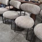 4 x Eetkamerstoel Lawson Renegade stof Zand Lifestylefurn, Ophalen, ., Nieuw, Stof