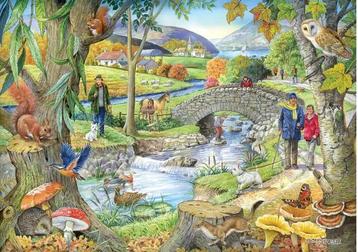 House of Puzzles - Riverside Walk - 250XL stukjes (NIEUW) beschikbaar voor biedingen