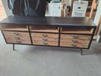 Mooie vintage look TV meubel / dressoir, Ophalen, Zo goed als nieuw, 25 tot 50 cm, 100 tot 150 cm