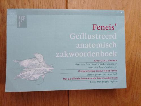 Feneis' Geïlllustreerd anatomisch zakwoordenboek, Boeken, Studieboeken en Cursussen, Zo goed als nieuw, WO, Beta, Ophalen of Verzenden