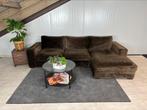 GRATIS LEVERING Velvet Loungebank Bruin 295x170 GEREINIGD, 250 tot 300 cm, Ophalen of Verzenden, Zo goed als nieuw, 150 cm of meer