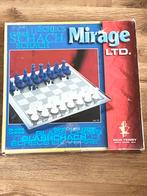Vintage Mirage LTD. Glazen Schaakspel nieuwe in doos, Hobby en Vrije tijd, Gezelschapsspellen | Bordspellen, Een of twee spelers