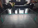 Glazen Salontafel - Stijlvol & Modern, Huis en Inrichting, Tafels | Salontafels, Ophalen, 100 tot 150 cm, 50 tot 100 cm, Zo goed als nieuw