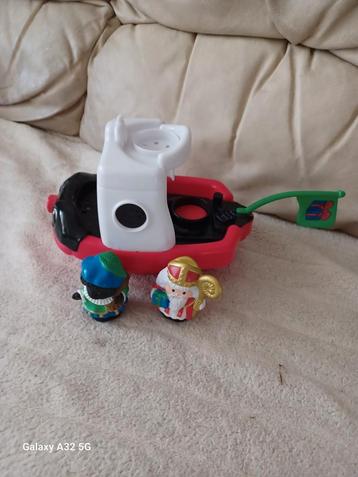 Little people sinterklaasboot +sint + piet 20€ beschikbaar voor biedingen