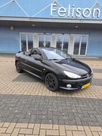 Peugeot 206 2.0 16V CC 2002 Zwart, 136 pk, 4 cilinders, Cabriolet, 4 stoelen