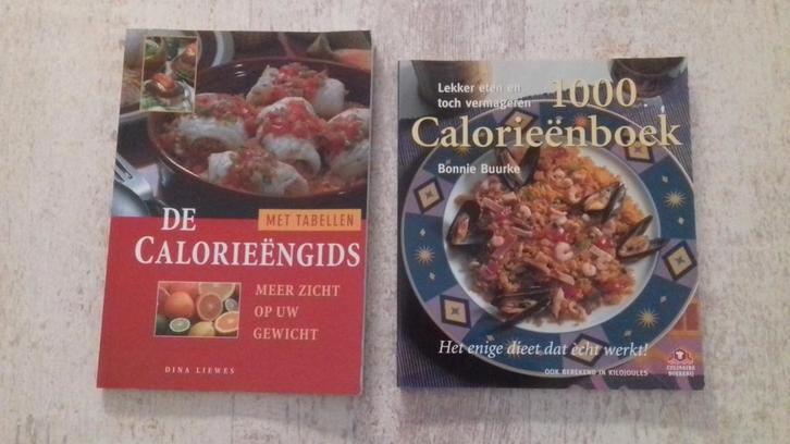 Calorieën gids, 2 stuks. Als nieuw!, Boeken, Gezondheid, Dieet en Voeding, Zo goed als nieuw, Dieet en Voeding, Ophalen of Verzenden