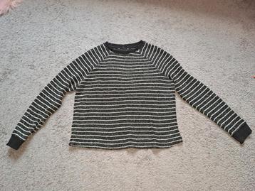 Zgan trui maat m/l streep/glitter beschikbaar voor biedingen