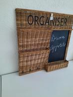 Riviera maison rattan organister, Huis en Inrichting, Woonaccessoires | Memoborden, Ophalen, Zo goed als nieuw, Overige typen