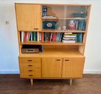Prachtig vintage wandmeubel!, Huis en Inrichting, Kasten | Boekenkasten, Ophalen, Zo goed als nieuw, 25 tot 50 cm, 150 tot 200 cm