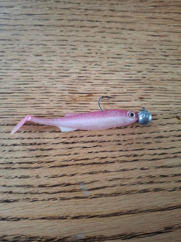 Vis aas shad, Watersport en Boten, Hengelsport | Roofvissen, Ophalen of Verzenden, Zo goed als nieuw, Overige typen