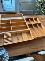 IKEA Bestekbak Variera - Bamboe, Ophalen, Zo goed als nieuw, Vaatwasserbestendig, Los bestek