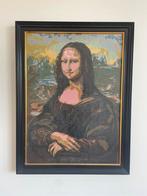 Geborduurde Mona Lisa 75x57 cm, Ophalen