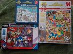 3 leuke puzzels, Ophalen, 500 t/m 1500 stukjes, Zo goed als nieuw
