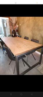 Mango houten eettafel 220 cm, Huis en Inrichting, Tafels | Eettafels, 200 cm of meer, 50 tot 100 cm, Rechthoekig, Ophalen of Verzenden