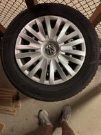 Hankook all season banden met originele VW doppen, Gebruikt, 15 inch, Ophalen of Verzenden, All Season