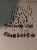 Amethist Kettingen & Sleutelhangers, Sieraden, Tassen en Uiterlijk, Kettingen, Met edelsteen, Paars, Nieuw, Ophalen of Verzenden